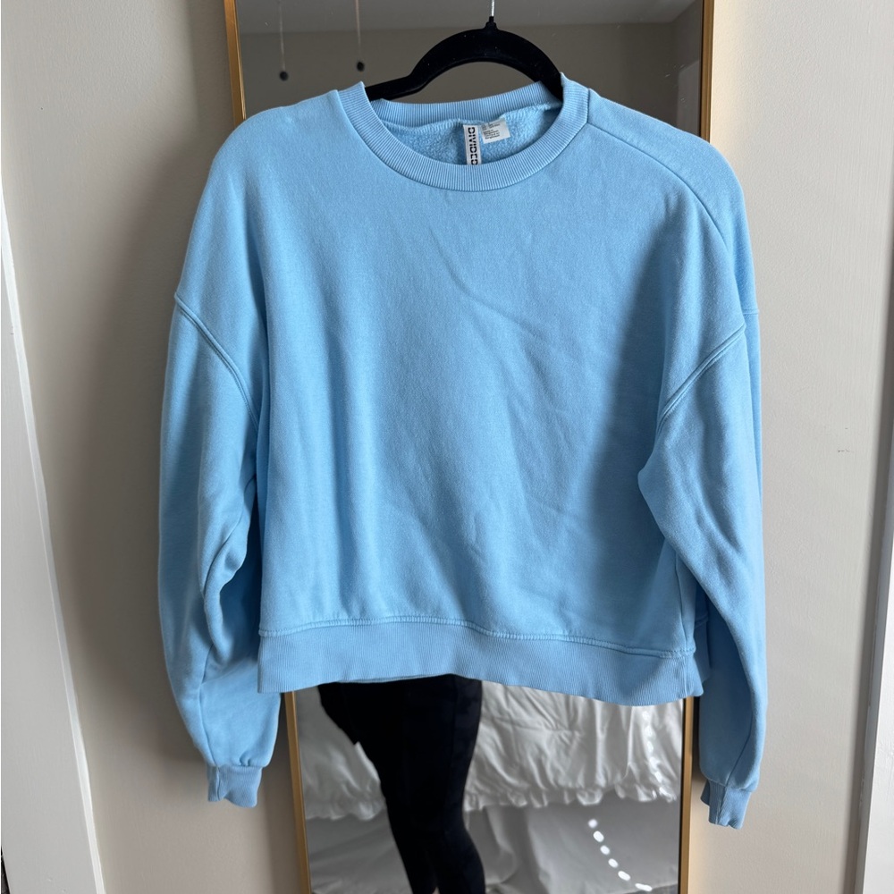 Light Blue Crewneck Sweatshirt